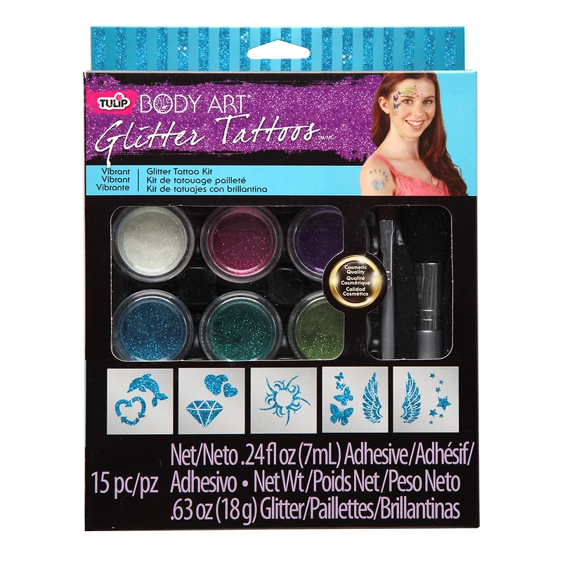 Tulip® Body Art™ Glitter Tattoo Kit