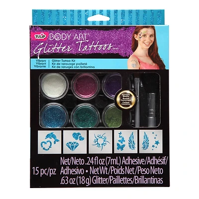 Tulip® Body Art™ Glitter Tattoo Kit