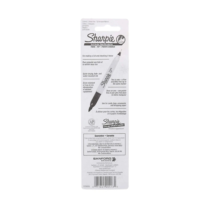 Sharpie® Twin Tip Permanent Markers Set