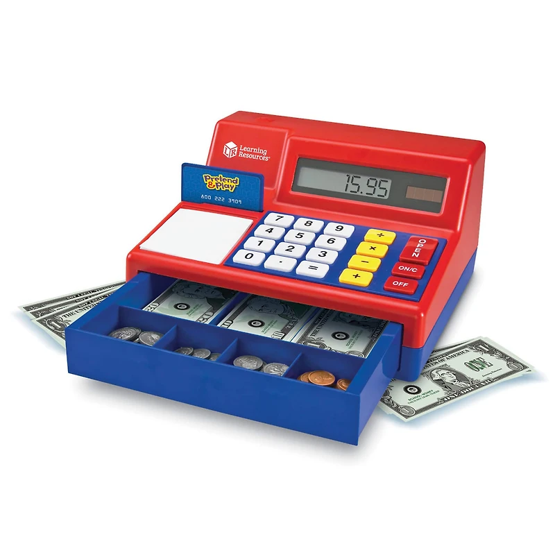 Pretend and Play® Calculator Cash Register