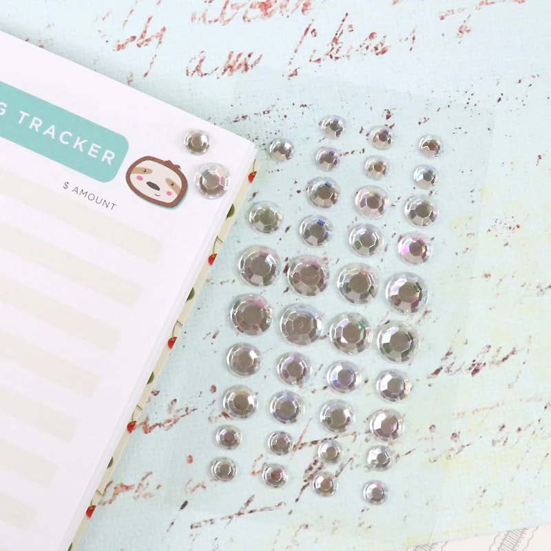 Assorted Acrylic Rhinestone Stickers