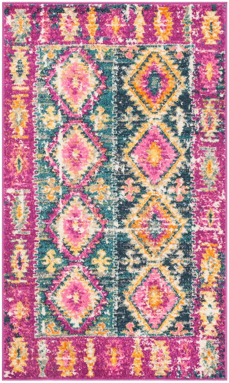 Madison Diamond Medallion 3' X 5' Area Rug