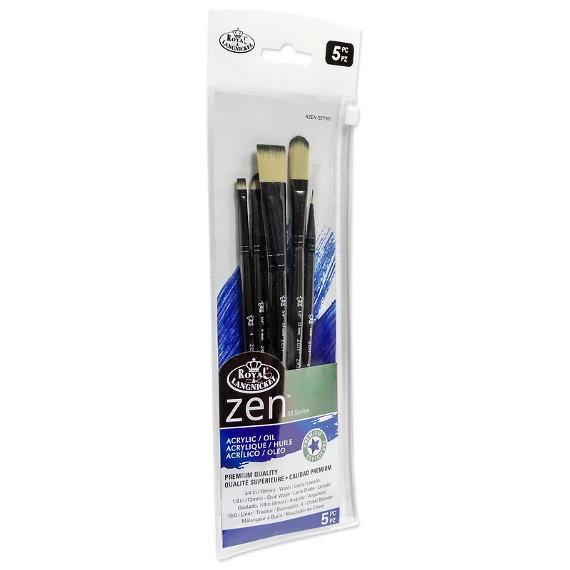Zen™ Series 93 5 Piece Brush Set