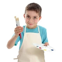 Colossal Brush, Natural Bristle, Flat, 30 Set