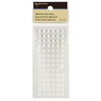 12 Packs: 40 ct. (480 total) White Faux Pearl Stickers by Recollections™