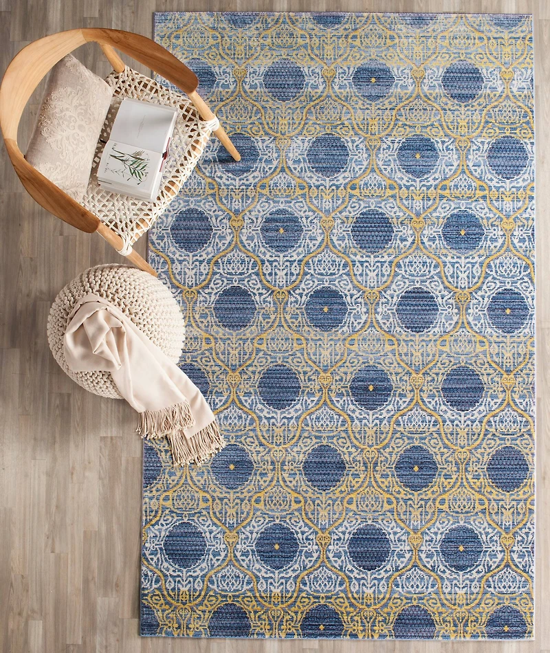 Valencia Geo 4' X 6' Area Rug