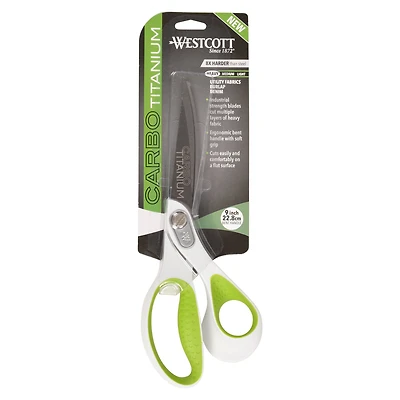 Westcott® Carbo Titanium Bent Scissors
