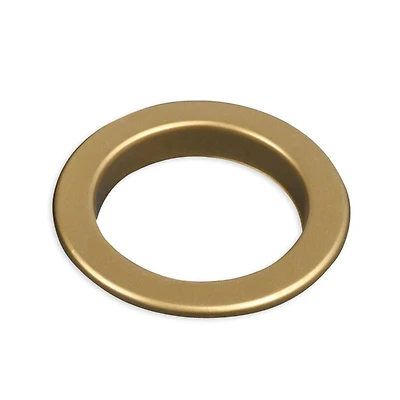 Gold Matte Drapery Grommets - 1-5/8"