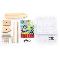 Wooden Model Pirate Ship Kit by Creatology™