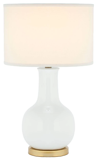 Ceramic Paris Lamp in White