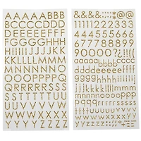 Glitter Block Alphabet Stickers by Recollections