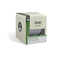 White Round Cord Elastic - 50 Yards