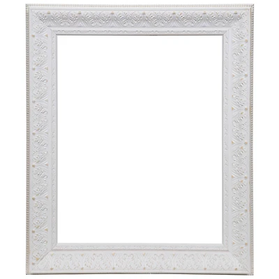 Wide Whitewashed Open Back Frame, 16" x 20" By Studio Décor®