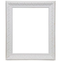 Wide Whitewashed Open Back Frame, 16" x 20" By Studio Décor®