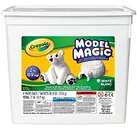 8 Pack: Crayola® 2lb. Model Magic® White Bucket