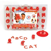 Ready2Learn™ Alphabet Letters Lowercase & Uppercase Giant Foam Stampers, 56 Pack