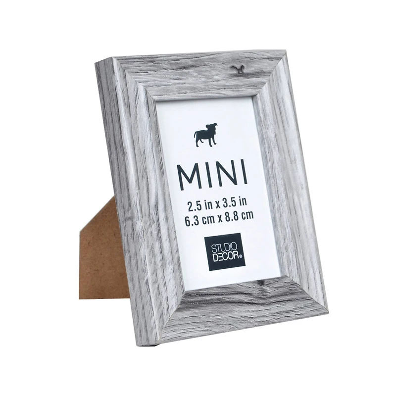 2.5" x 3.5" Gray Mini Frame by Studio Décor®