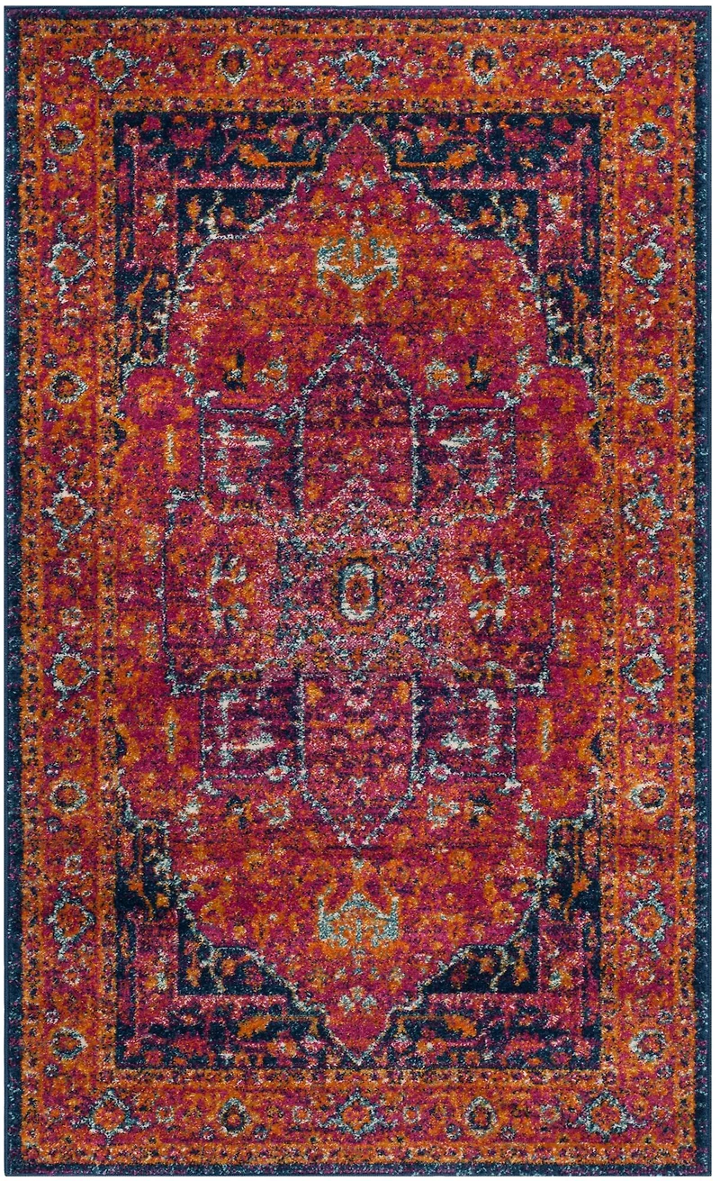 Evoke Warm Transitional 3' X 5' Area Rug