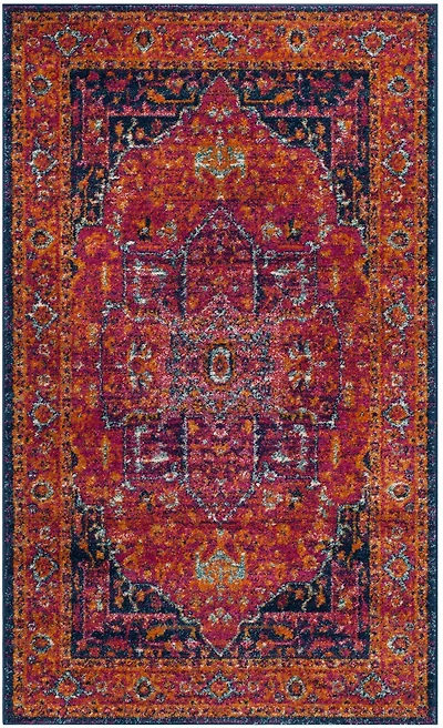 Evoke Warm Transitional 3' X 5' Area Rug