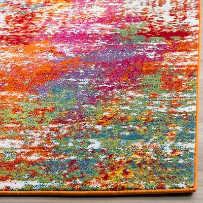Water Color Metro-Modern 2'-2" X 8' Area Rug