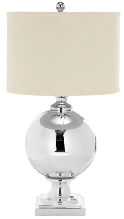 Icott Mercury Glass Lamp in Silver
