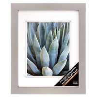 Gray Gallery Wall Frame with Double Mat by Studio Décor