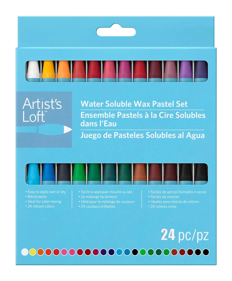 Water Soluble Wax Pastels by Artist's Loft®