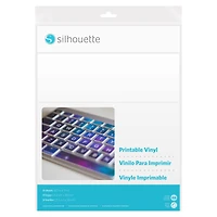 Silhouette® 8 Pack Printable Vinyl Sheets
