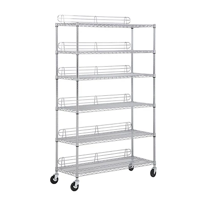 Honey Can Do Chrome 6-Tier Urban Shelving Unit