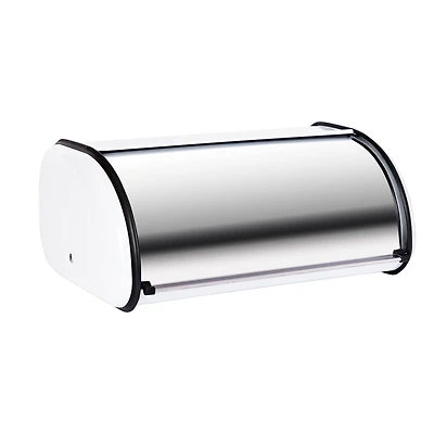 Honey Can Do White Retro Bread Box