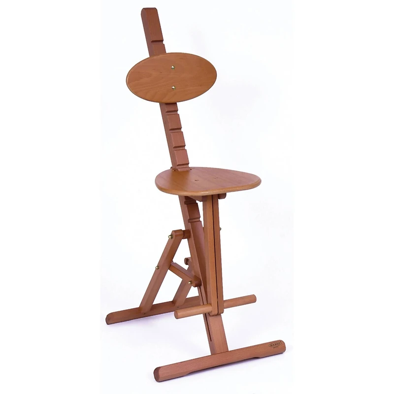 Mabef Adjustable Wooden Art Stool
