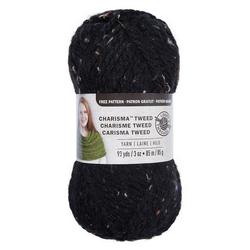 Charisma™ Tweed Yarn by Loops & Threads