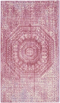 Valencia Distressed Medallion 3' X 5' Area Rug