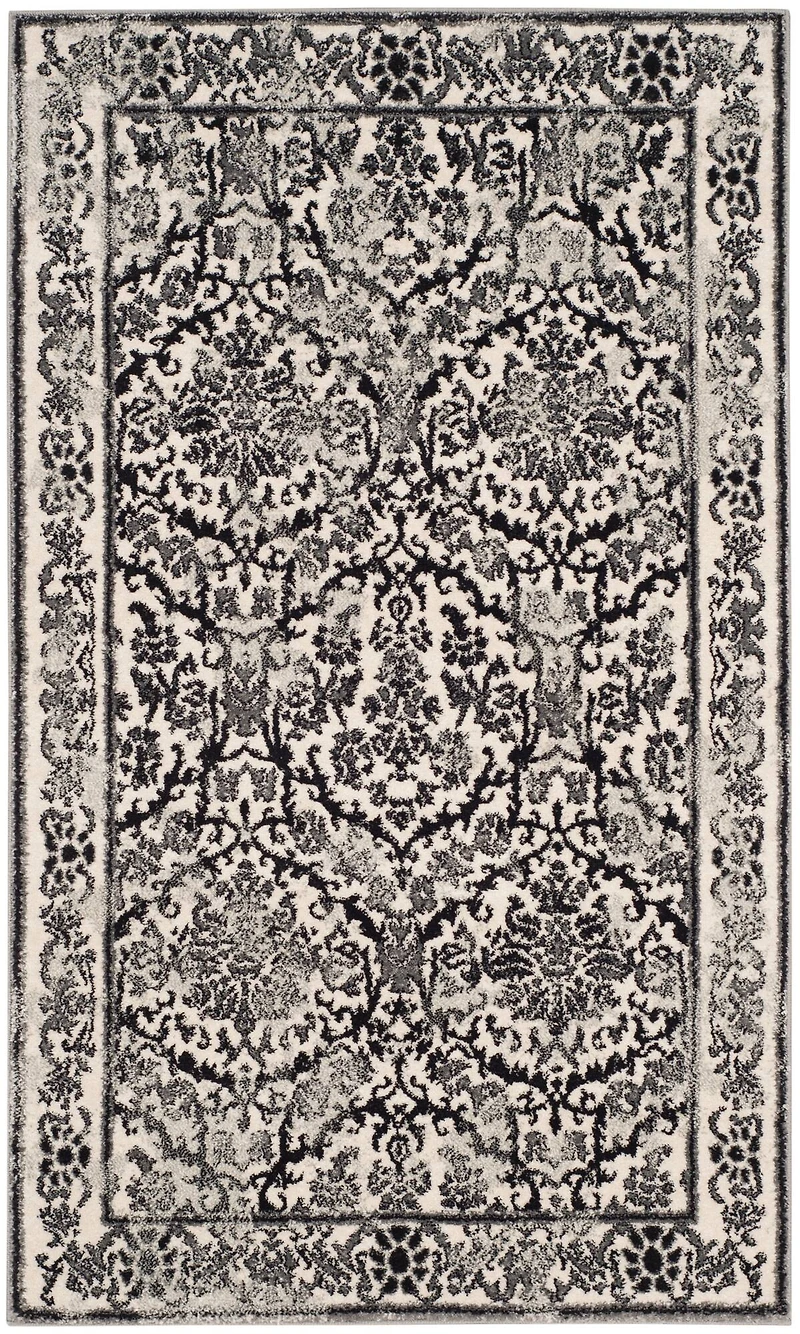 Evoke Border Floral 4' X 6' Area Rug