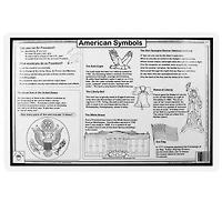 12 Pack: Tot Talk U.S. Presidents Placemat