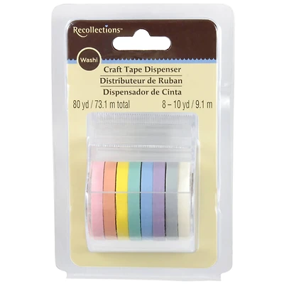 Pastels Washi Craft Tape Dispenser by Recollections™