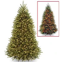ft. Pre-lit PowerConnect™ Dunhill® Fir Full Artificial Christmas Tree