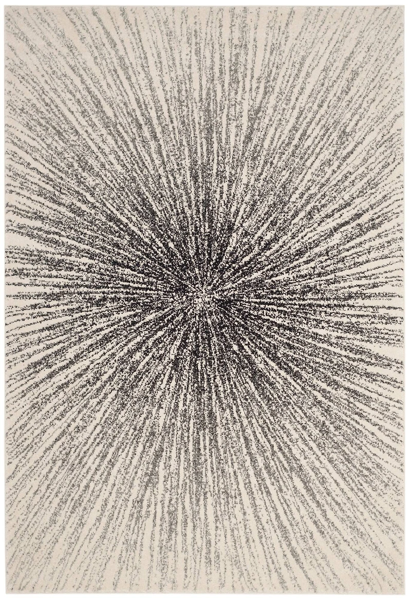 Evoke Burst 4' X 6' Area Rug