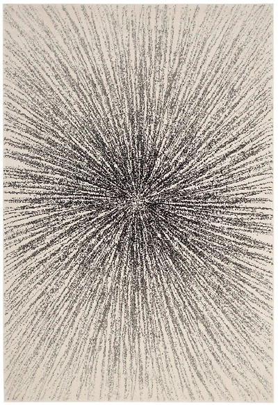 Evoke Burst 4' X 6' Area Rug