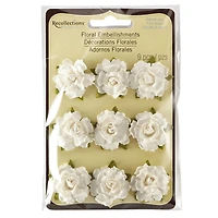 12 Packs: 9 ct. (108 total) White Rose Embellishments by Recollections™