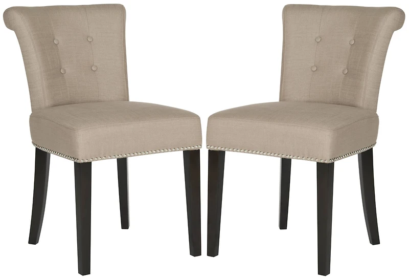 Sinclair Ring Chair Set of 2 in Oyster