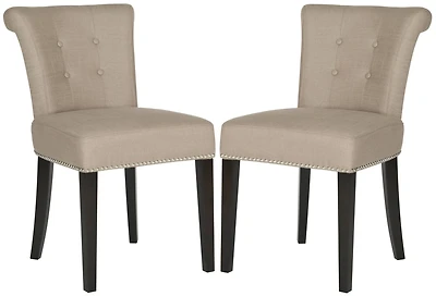 Sinclair Ring Chair Set of 2 in Oyster