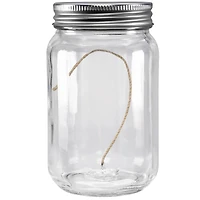 Mason Jar with Silver Metal Lid by Make Market®