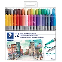 Staedtler® Duo Fiber-Tip Pens