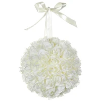 Pack: 6" Cream Rose Kissing Ball
