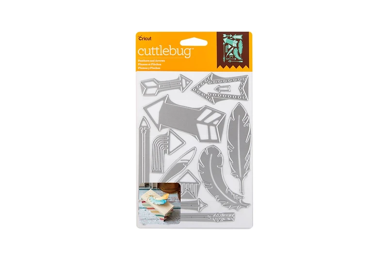 Cuttlebug® Die Set Feathers & Arrows