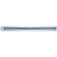 12 Pack: Assorted Westcott® Aluminum Ruler With Finger Grip