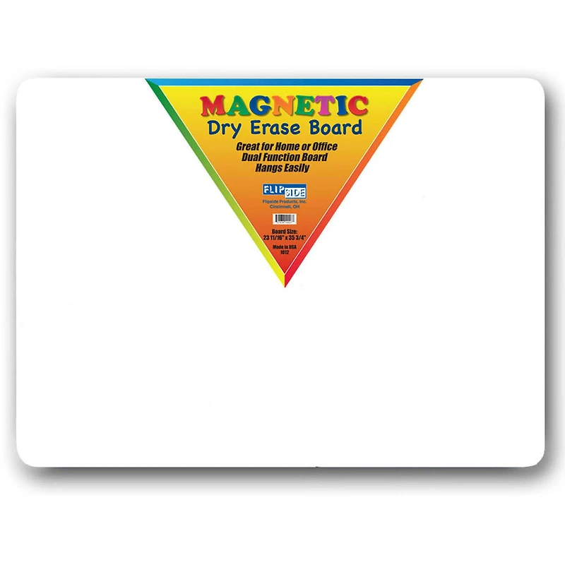Flipside Magnetic Dry Erase Board, 24" x 36"