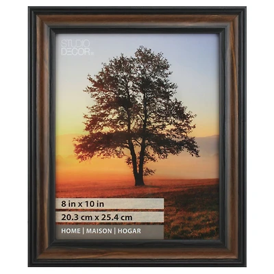 Home Brown & Black Thin Frame by Studio Décor®