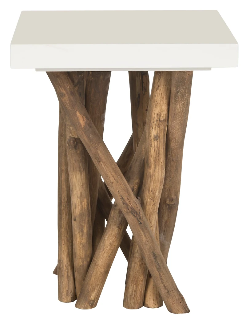 Hartwick Side Table in White
